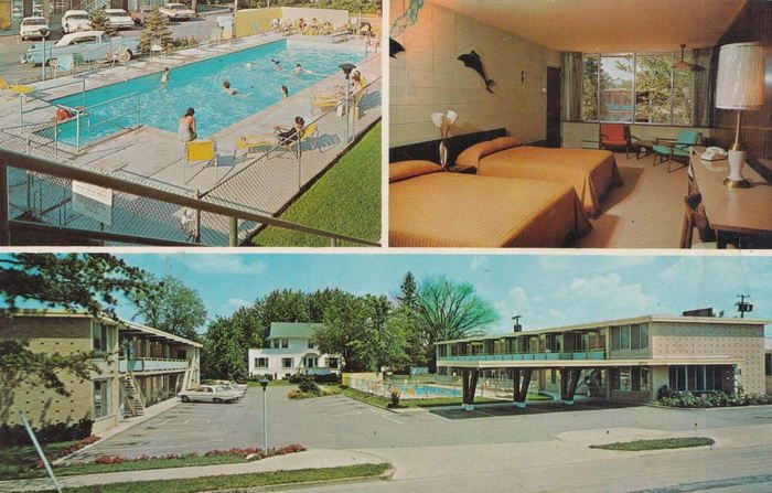Golden Link Lodge - Old Postcard (newer photo)